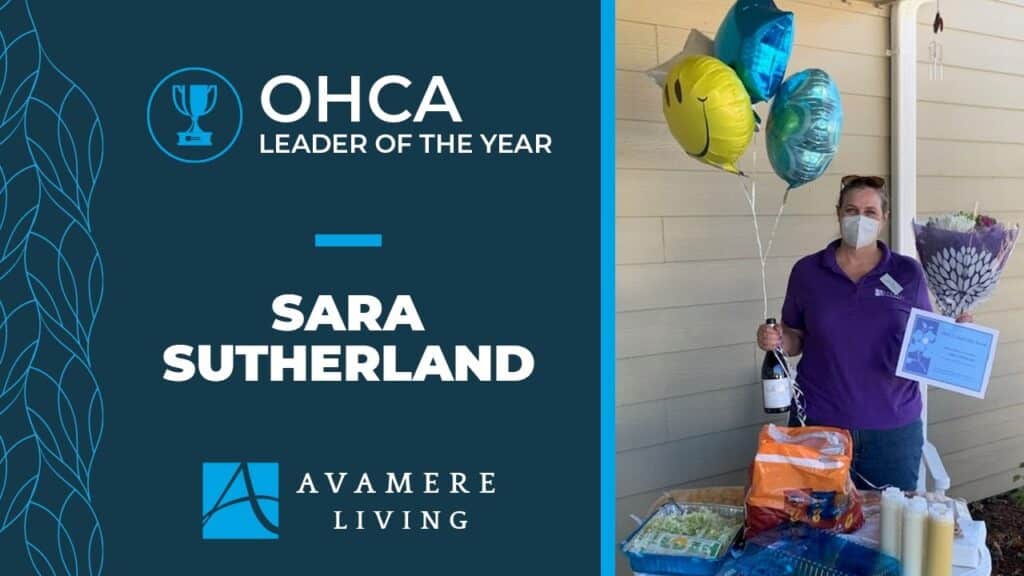Sara Sutherland Leader of The Year